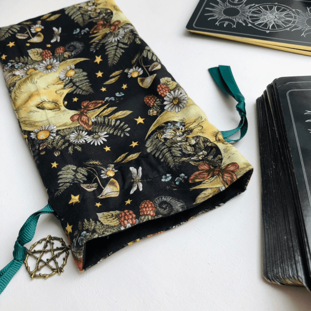 Pochon XXL Oracle/Tarot - Modèle Magic Moon 