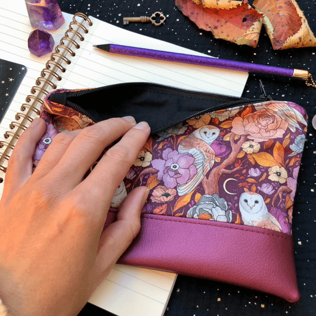 Trousse - Chouette effraie 