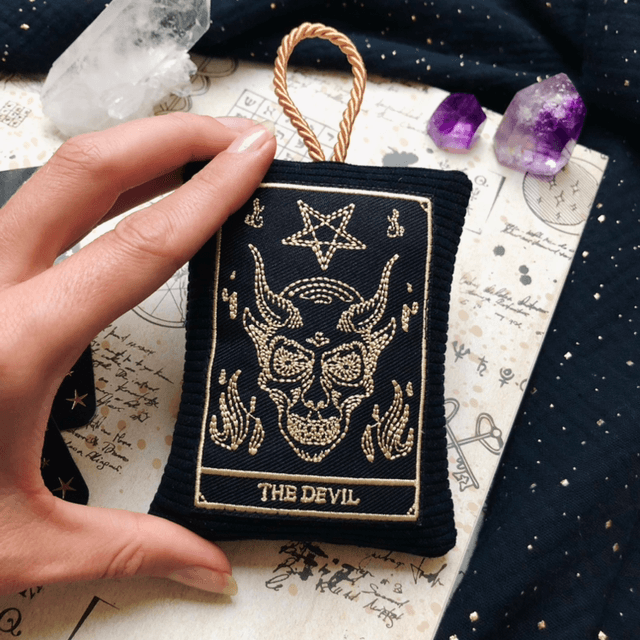 Amulette Tarot - Arcane XV - Le diable