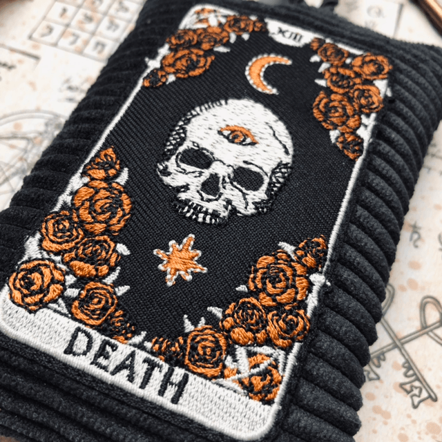 Amulette Noire - Arcane XIII du tarot - La mort 