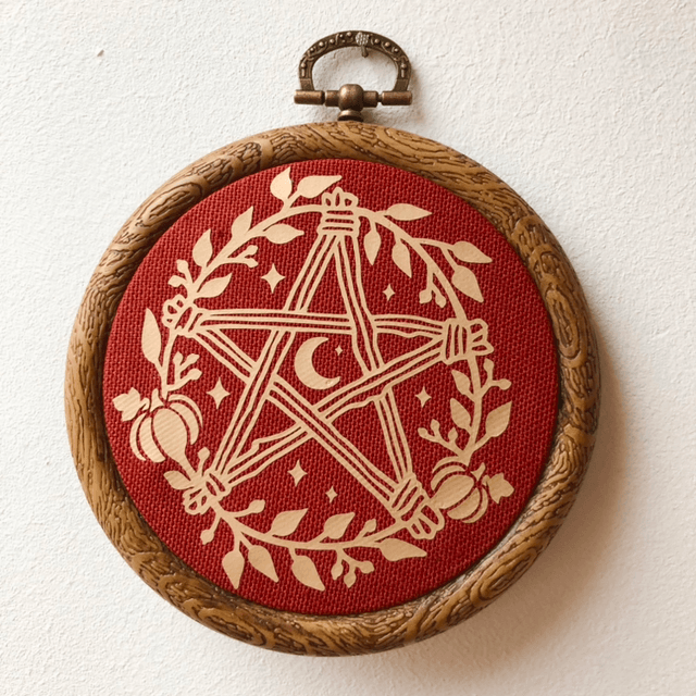 Cadre déco - Talisman d’automne Or mate