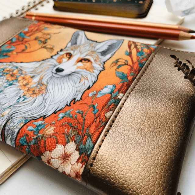 Trousse Talisman Renard - Automne cuivré