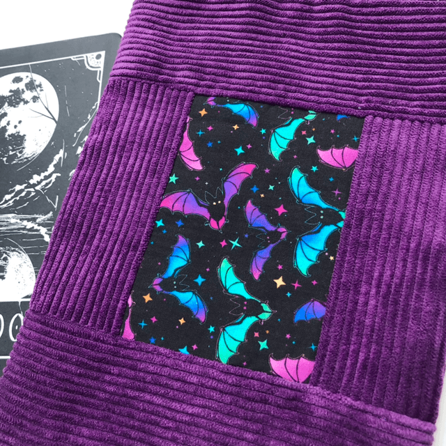 Pochette à livre broché - Crazy bât velours 
