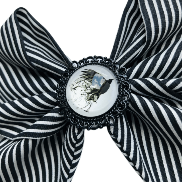 Barrette à cheveux noeud - Raven