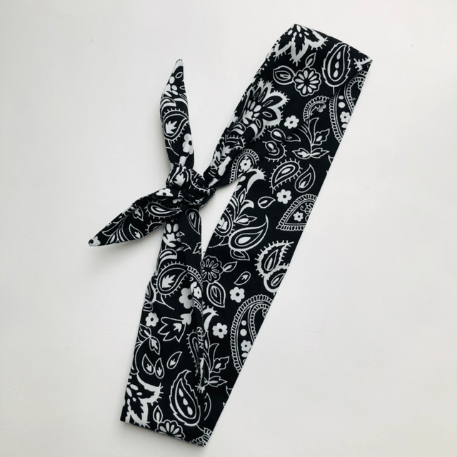 Bandeau à nouer - Modèle bandana 
