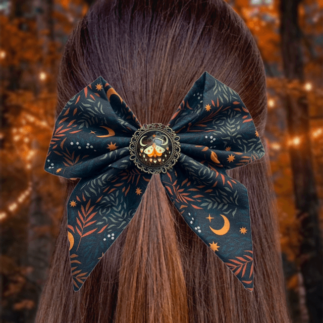 Barrette à personnaliser - Animaux d’automne 