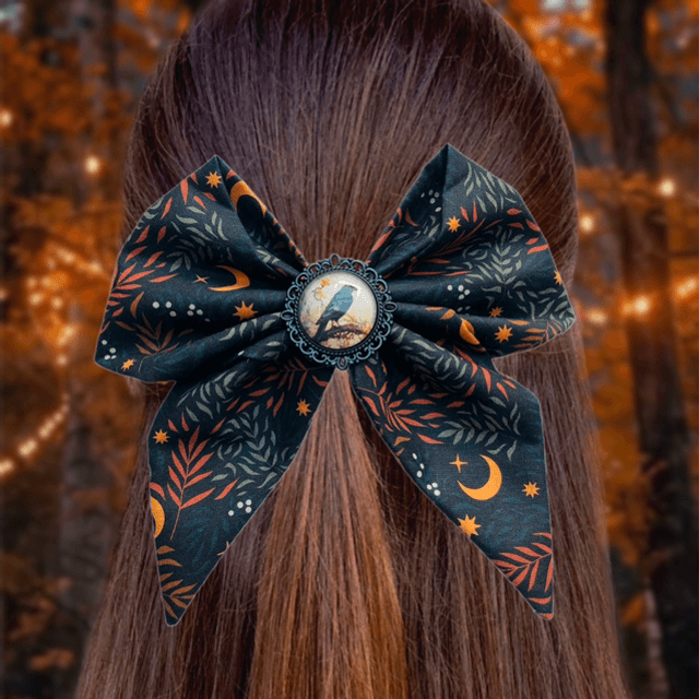 Barrette à personnaliser - Animaux d’automne 