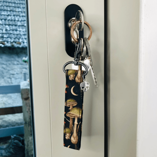 Porte clef dragonne - Amanite Phalloïde