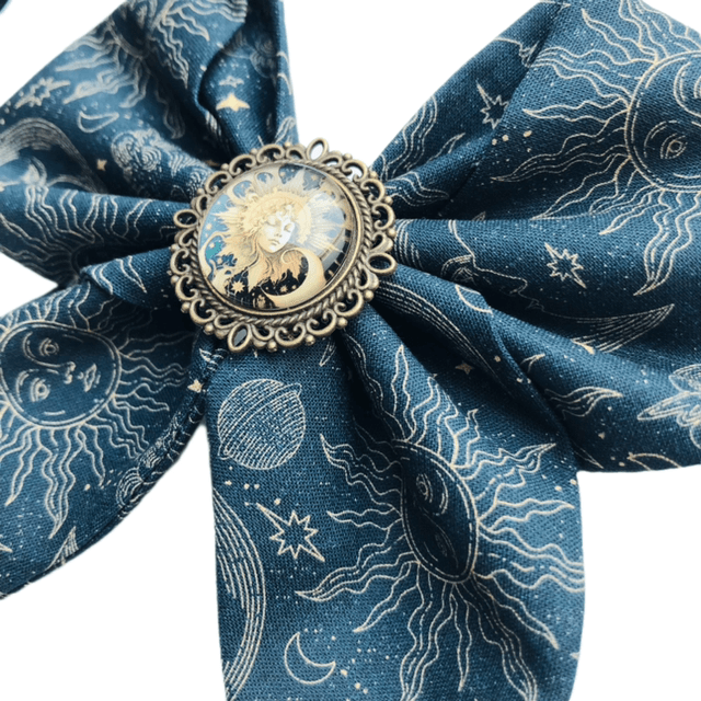 Barrette à cheveux noeud - Luna