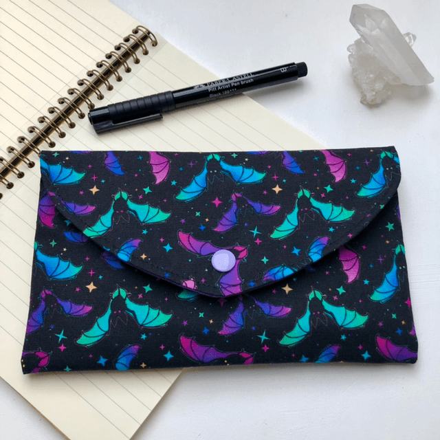 Pochette enveloppe - Crazy bat