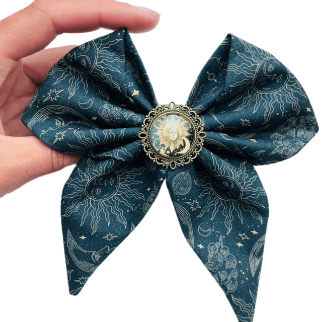 Barrette à cheveux noeud - Luna