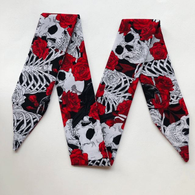 Bandeau à nouer - Skull & Bones 