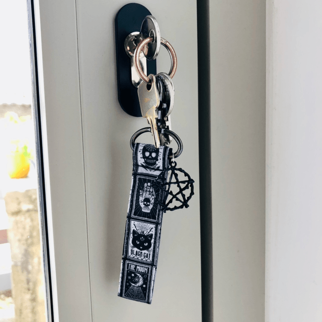 Porte clef dragonne - Esotérique 
