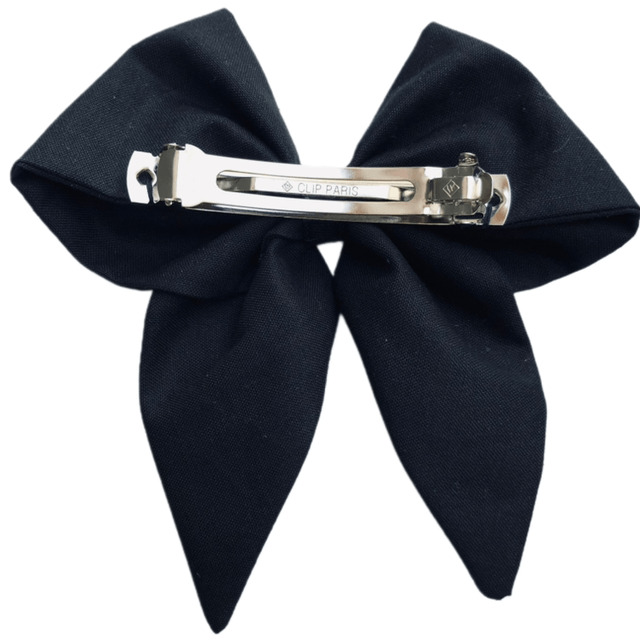 Barrette à cheveux noeud- Chauve-souris