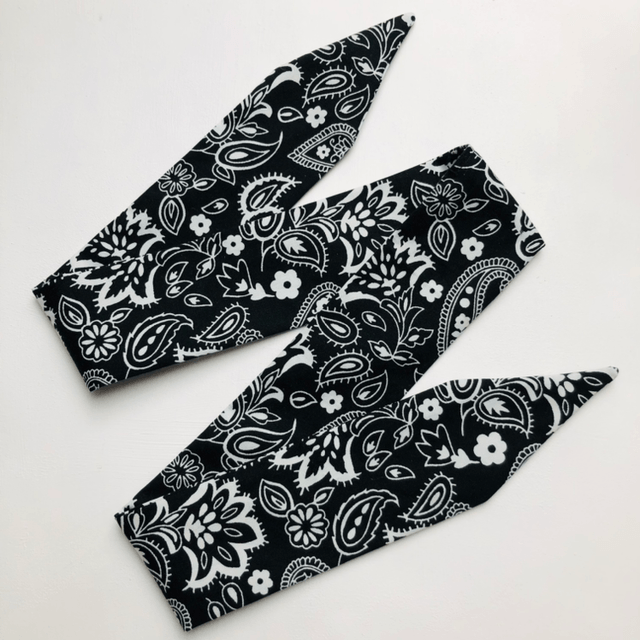 Bandeau à nouer - Modèle bandana 