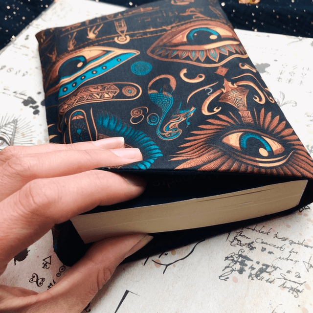 Pochette à livre de poche - Anubis et le livre des morts 