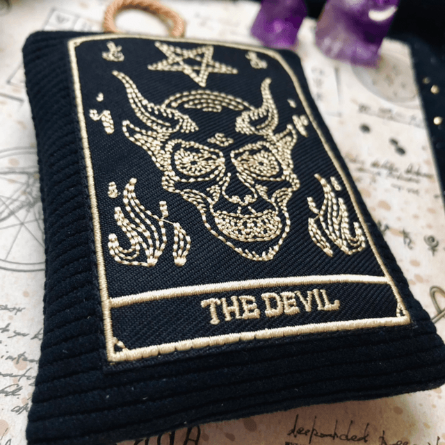 Amulette Tarot - Arcane XV - Le diable