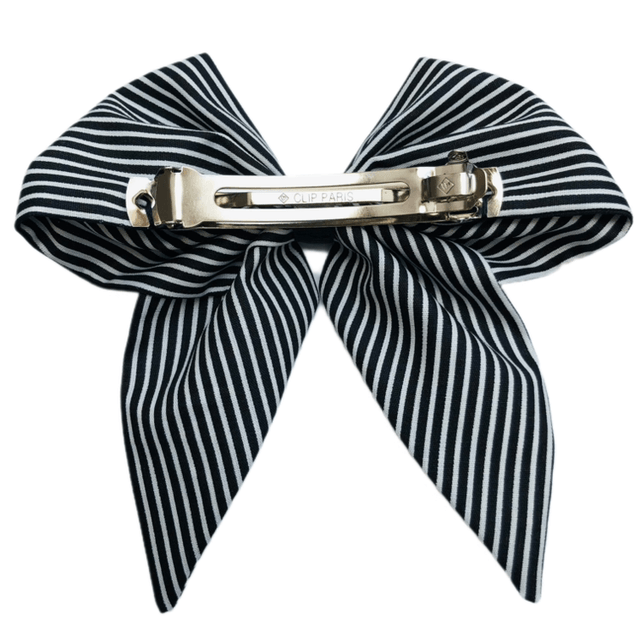 Barrette à cheveux noeud - Coeur Victorien Poe