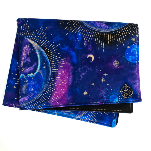 Tapis cosmic moon & pochon assorti