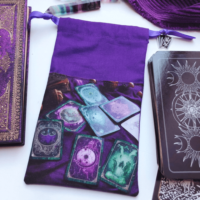 Pochon carte oracle/tarot - Les arcanes
