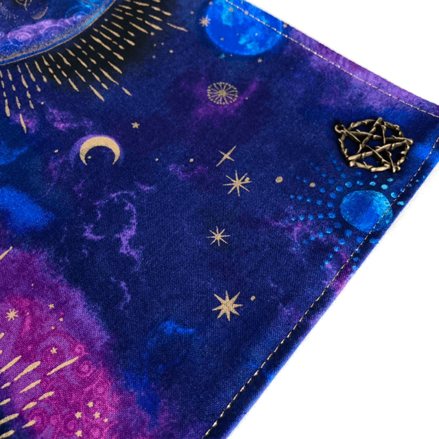 Tapis cosmic moon & pochon assorti