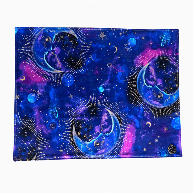 Tapis cosmic moon & pochon assorti