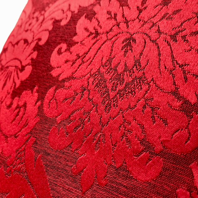 Mini coussin Notre Dame baroque - Modèle rouge
