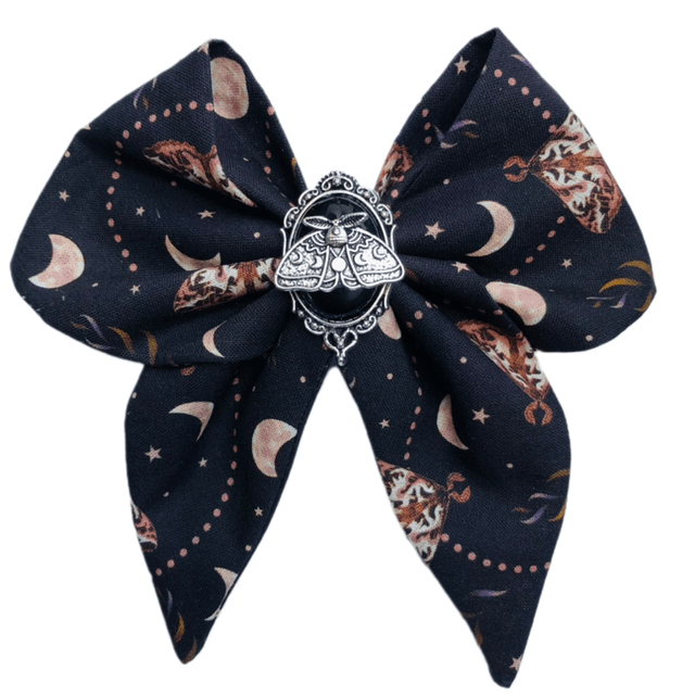 Barrette à cheveux - Witchy Moth 