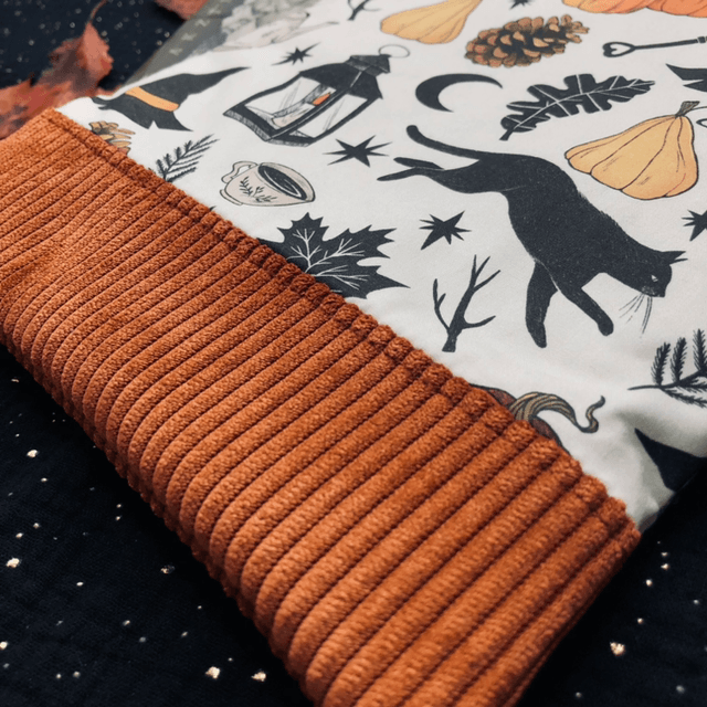 Pochette à livre broché - Cosy witch 