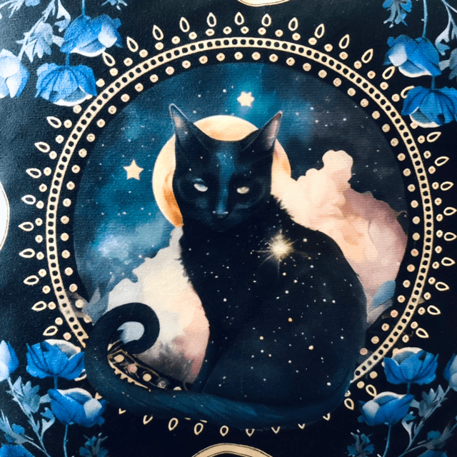 Coussin 40x40 Moon Cat 
