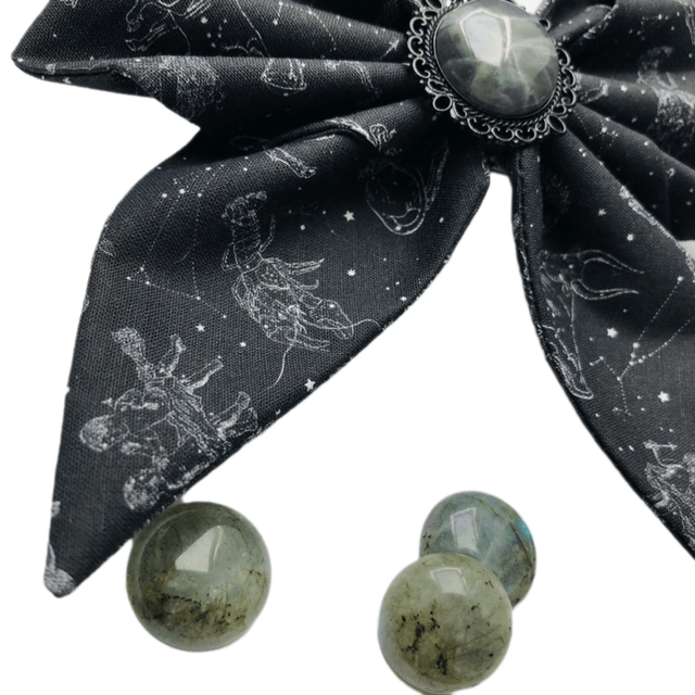 Barrette - Zodiaque Labradorite 