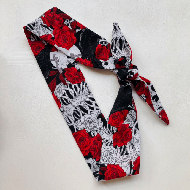 Bandeau à nouer - Skull & Bones 