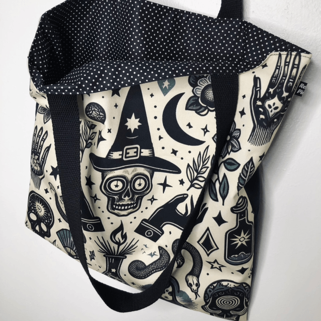 Totebag l’automne des sorcières 