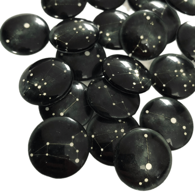 Barrette à cheveux - Signe astro à personnaliser 