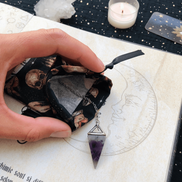 Pochon pendule - Pagan witch 