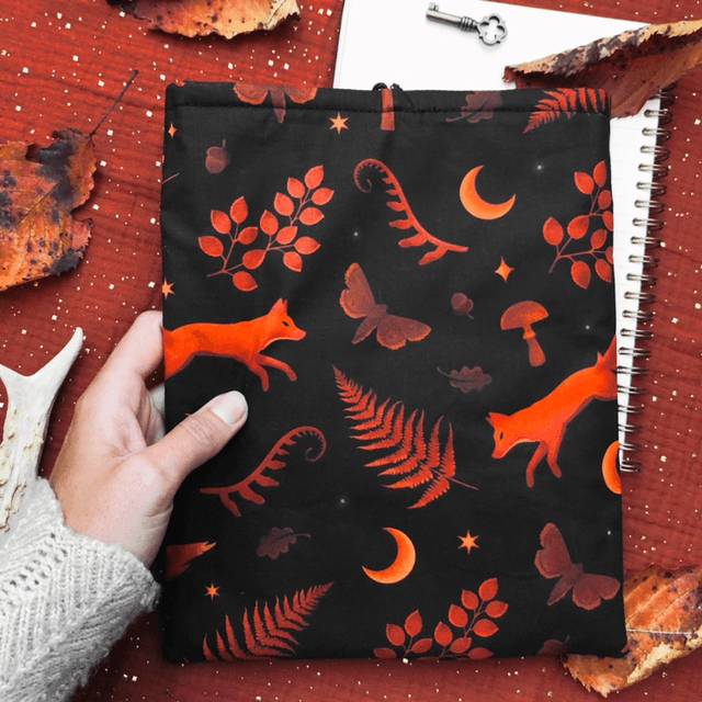 Pochette à livre broché - Le bois aux renards  