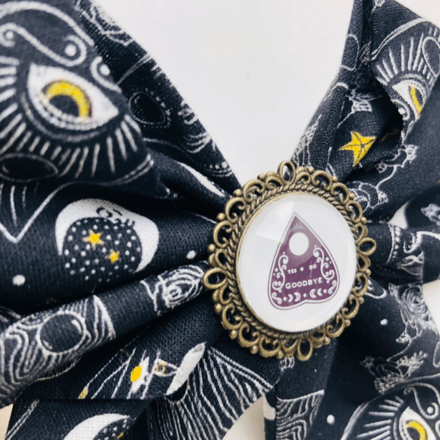 Barrette à cheveux Ouija