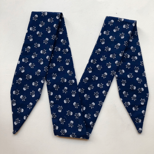 Bandeau à nouer - Modèle Mini Skull