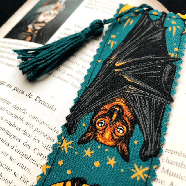 Marque page - Chauve souris  
