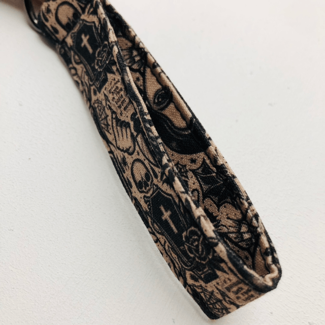Porte clef dragonne - Cercueil goth