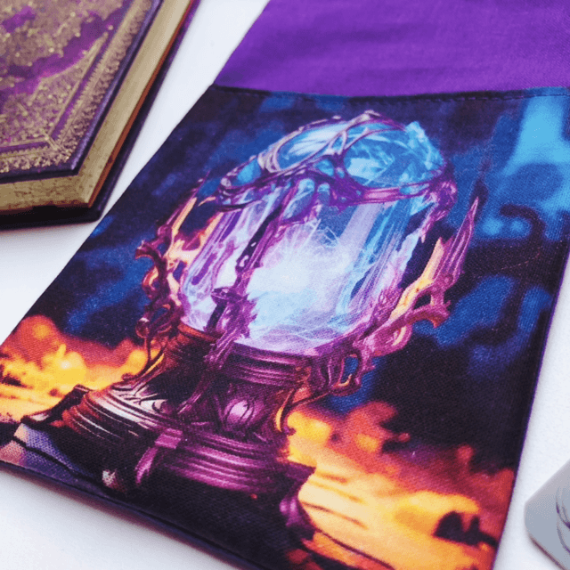 Pochon carte oracle/tarot - Cristal magique