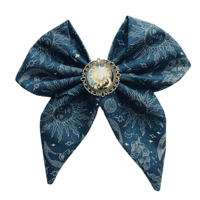 Barrette à cheveux noeud - Luna