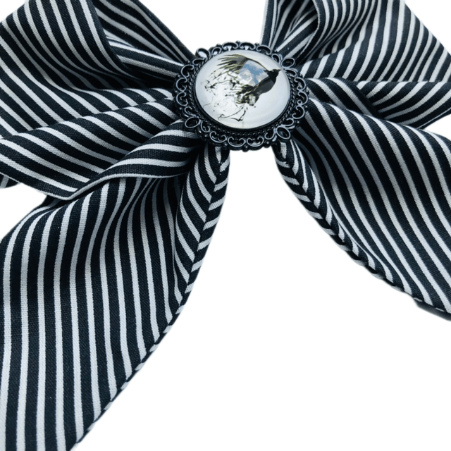 Barrette à cheveux noeud - Raven