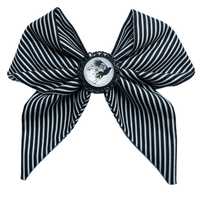 Barrette à cheveux noeud - Raven