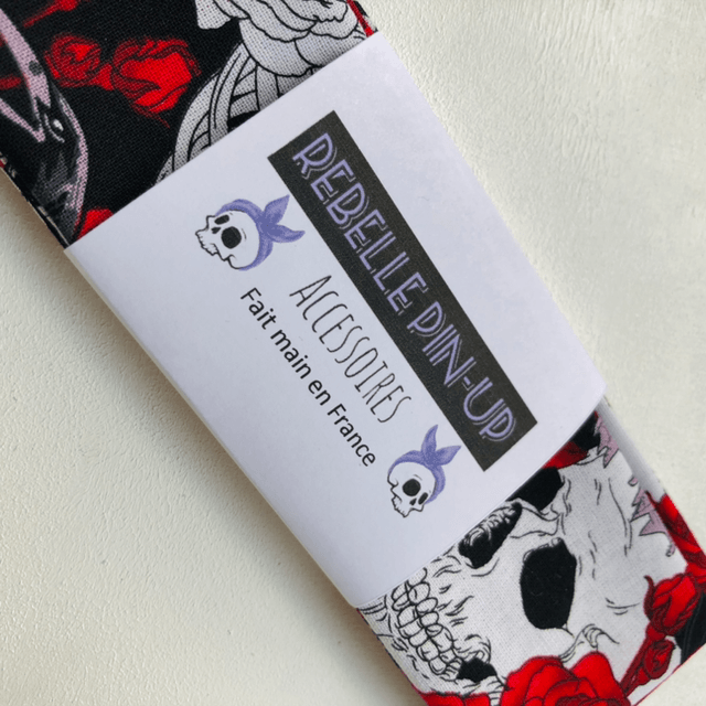 Bandeau à nouer - Skull & Bones 