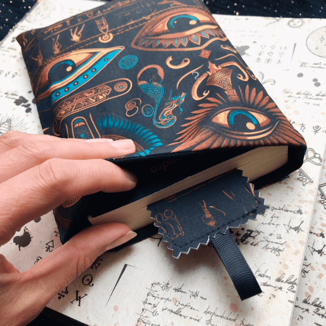 Pochette à livre de poche - Anubis et le livre des morts 
