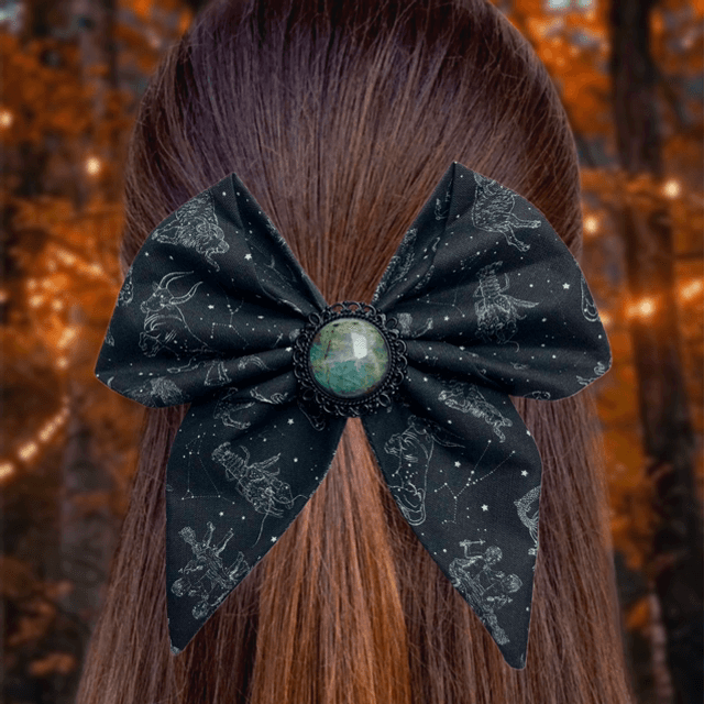 Barrette - Zodiaque Labradorite 