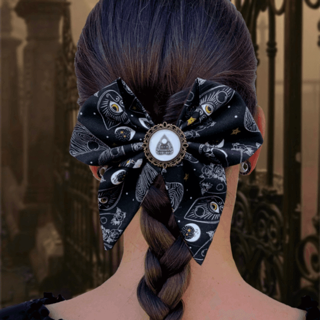 Barrette à cheveux Ouija
