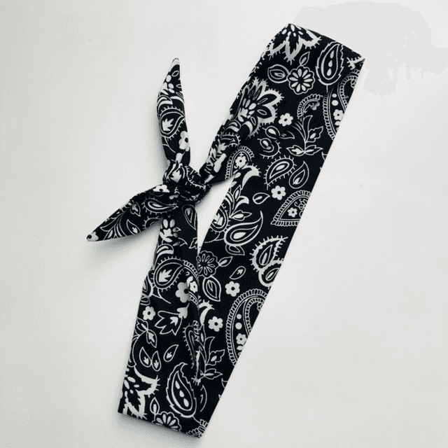 Bandeau à nouer - Modèle bandana 