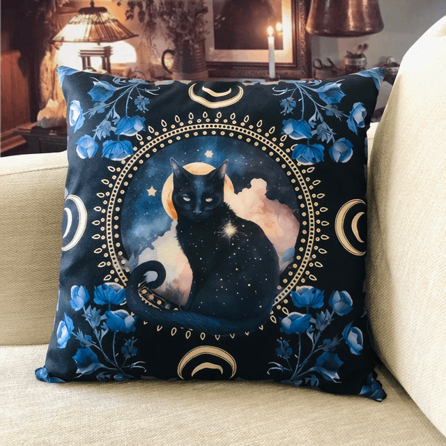 Coussin 40x40 Moon Cat 